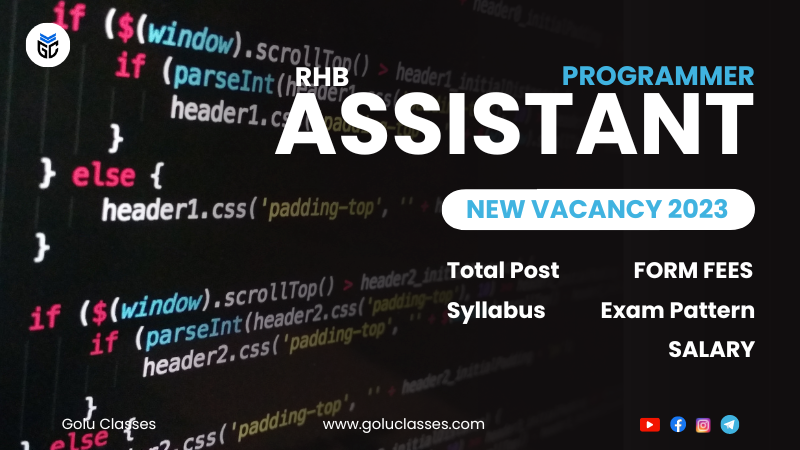 Rajasthan-Housing-Board–assistant-programmer-Vacancy-RHB